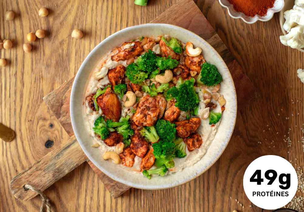 • Poulet au houmous
